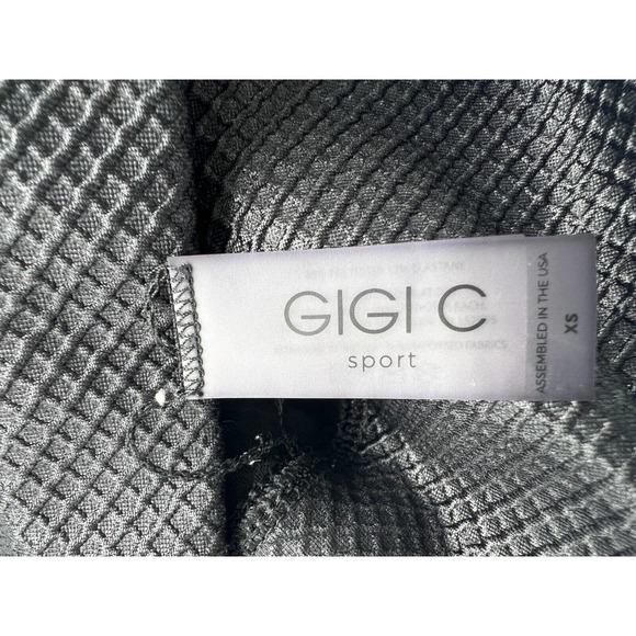NWOT NEW GIGI C Sport‎ Women Black Sheree Athletic Leggings size XS - Picture 3 of 12